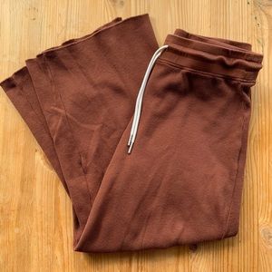 mate the label thermal wide leg pant